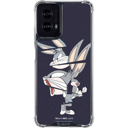 Looney Tunes Bugs Bunny Sliced Moto G Power 5G (2024) Clear Case