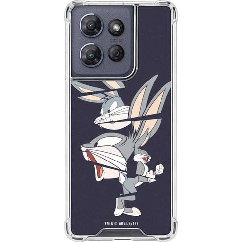 Looney Tunes Bugs Bunny Sliced Moto G Power 5G (2025) Clear Case