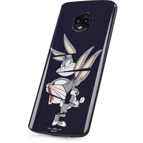 Looney Tunes Bugs Bunny Sliced Moto G6 Skin