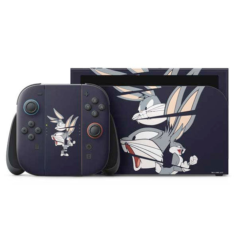Looney Tunes Bugs Bunny Sliced Nintendo Switch 2 (2025) with Joy-Con Skin