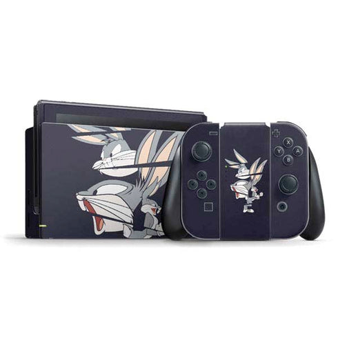 Looney Tunes Bugs Bunny Sliced Nintendo Skins