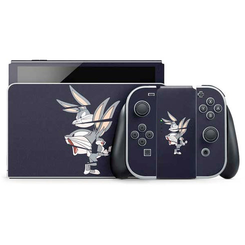 Looney Tunes Bugs Bunny Sliced Nintendo Skins