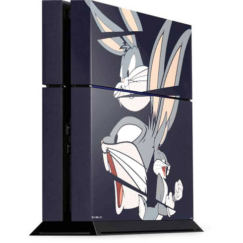 Looney Tunes Bugs Bunny Sliced PS4 Console Skin