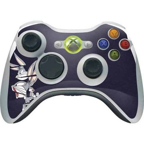 Looney Tunes Bugs Bunny Sliced Xbox 360 Wireless Controller Skin