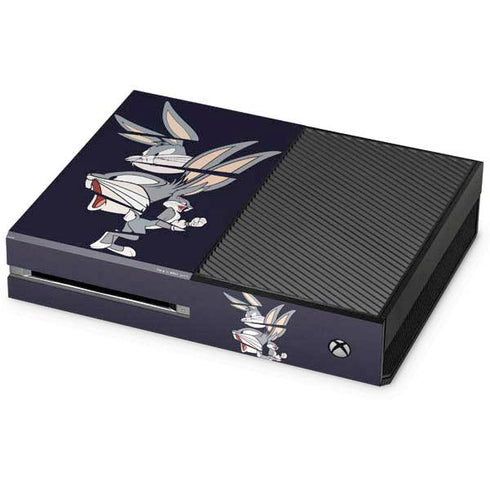 Looney Tunes Bugs Bunny Sliced Xbox One Console Skin