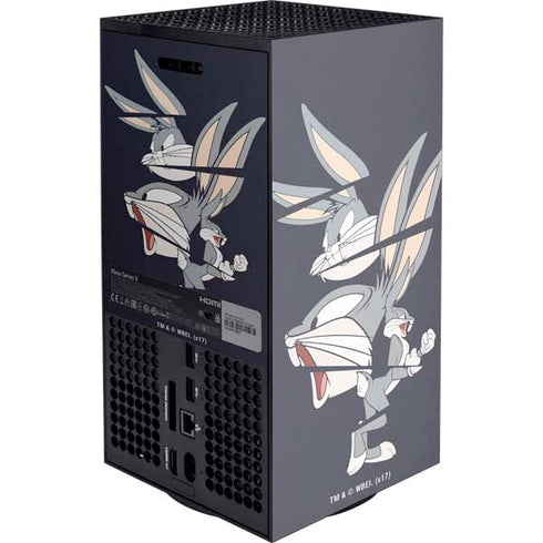 Looney Tunes Bugs Bunny Sliced XBox Series X Digital Edition Console Skin