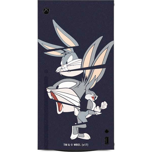 Looney Tunes Bugs Bunny Sliced XBox Series X Digital Edition Console Skin