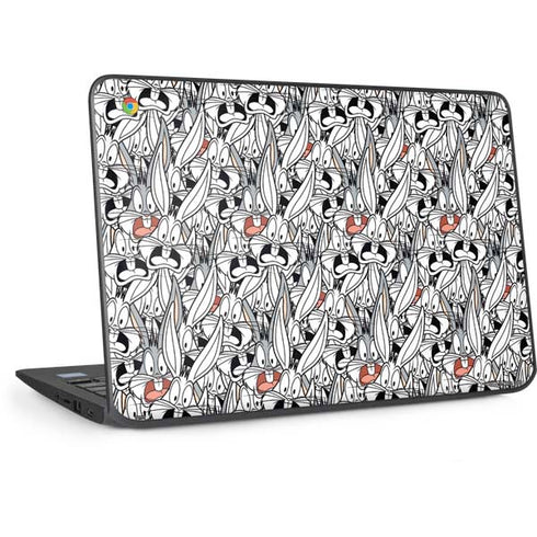 Looney Tunes Bugs Bunny Super Sized HP Chromebook Skin