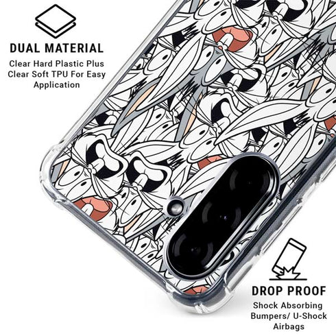 Looney Tunes Bugs Bunny Super Sized Galaxy A36 5G Clear Case