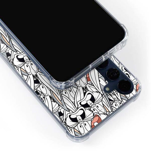 Looney Tunes Bugs Bunny Super Sized Galaxy A55 5G Clear Case