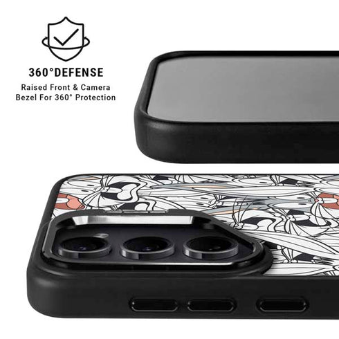 Looney Tunes Bugs Bunny Super Sized Galaxy S24 FE Kickstand Case