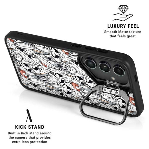 Looney Tunes Bugs Bunny Super Sized Galaxy S25 Plus Kickstand Case