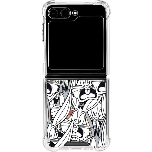 Looney Tunes Bugs Bunny Super Sized Galaxy Z Flip6 Clear Case