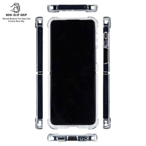 Looney Tunes Bugs Bunny Super Sized Galaxy Z Flip6 Clear Case