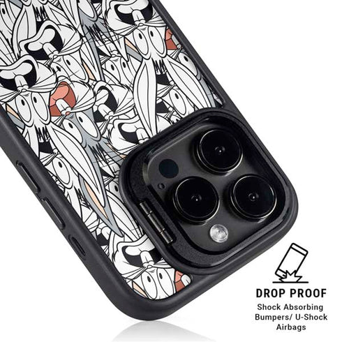 Looney Tunes Bugs Bunny Super Sized iPhone 13 Pro Kickstand Case