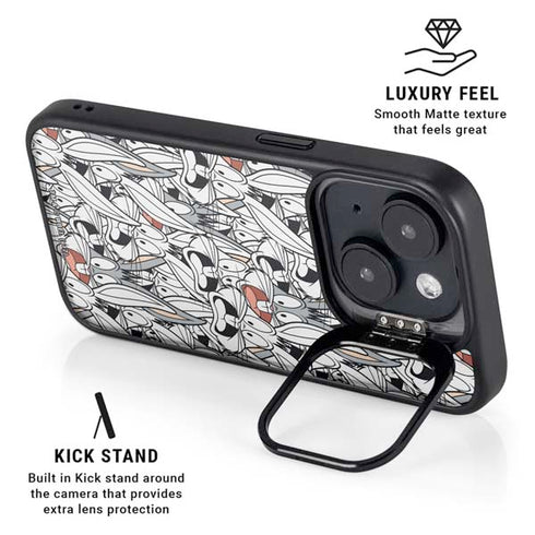 Looney Tunes Bugs Bunny Super Sized iPhone 14 Plus Kickstand Case