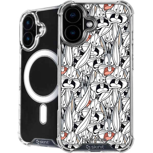 Looney Tunes Bugs Bunny Super Sized iPhone 16 MagSafe Case