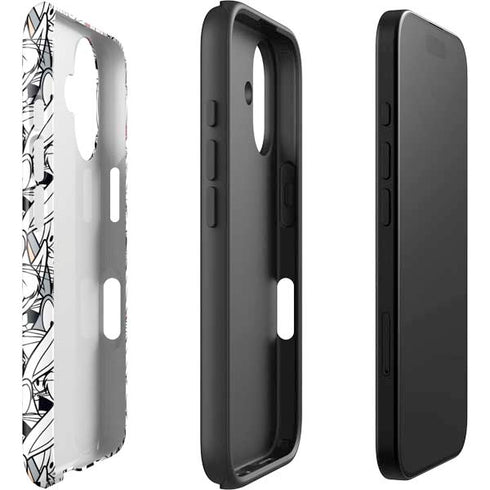 Looney Tunes Bugs Bunny Super Sized iPhone 16 Plus Impact Case