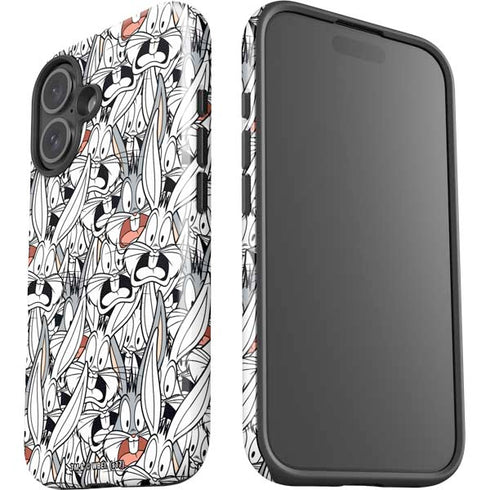 Looney Tunes Bugs Bunny Super Sized iPhone 16 Plus Impact Case