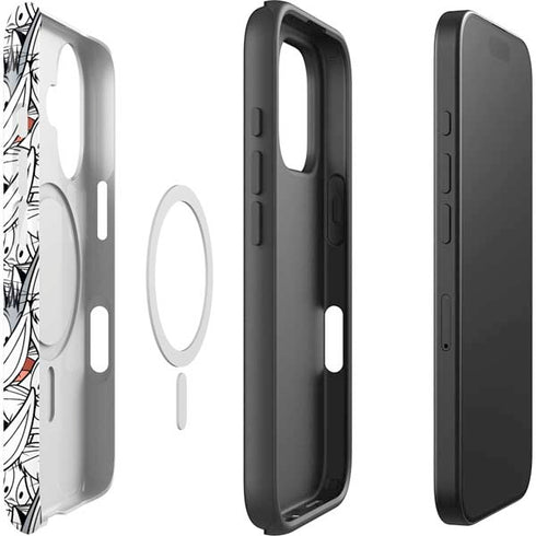 Looney Tunes Bugs Bunny Super Sized iPhone 16 Plus Magsafe Impact Case