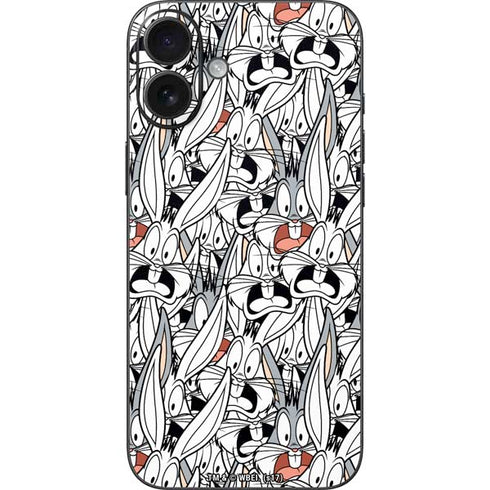 Looney Tunes Bugs Bunny Super Sized iPhone 16 Plus Skin