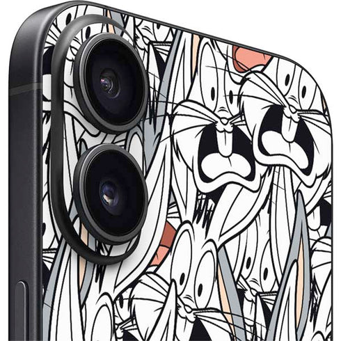 Looney Tunes Bugs Bunny Super Sized iPhone 16 Plus Skin