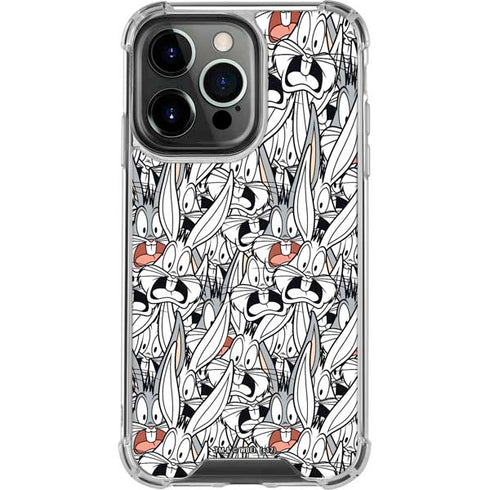 Looney Tunes Bugs Bunny Super Sized iPhone 16 Pro Clear Case