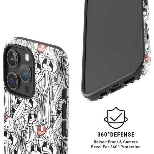 Looney Tunes Bugs Bunny Super Sized iPhone 16 Pro Magsafe Impact Case