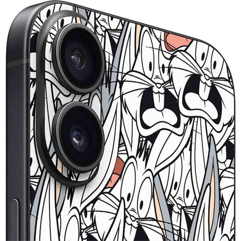 Looney Tunes Bugs Bunny Super Sized iPhone 16 Skin