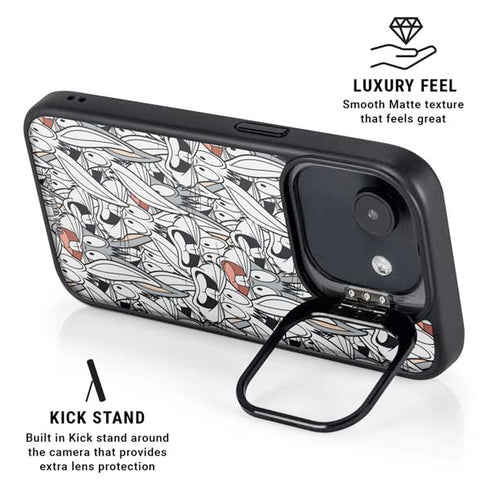 Looney Tunes Bugs Bunny Super Sized iPhone 16e Kickstand Case