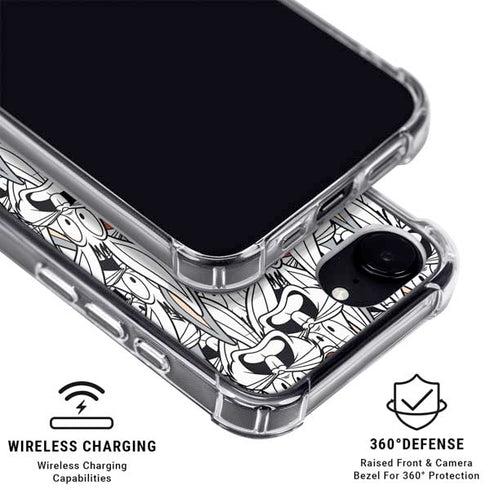 Looney Tunes Bugs Bunny Super Sized iPhone 16e Clear Case