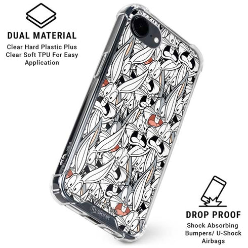 Looney Tunes Bugs Bunny Super Sized iPhone 16e Clear Case