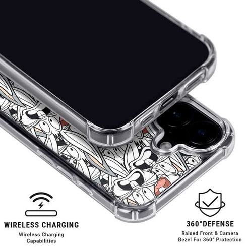 Looney Tunes Bugs Bunny Super Sized iPhone 17 MagSafe Case
