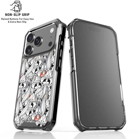 Looney Tunes Bugs Bunny Super Sized iPhone 18 Pro Clear Case