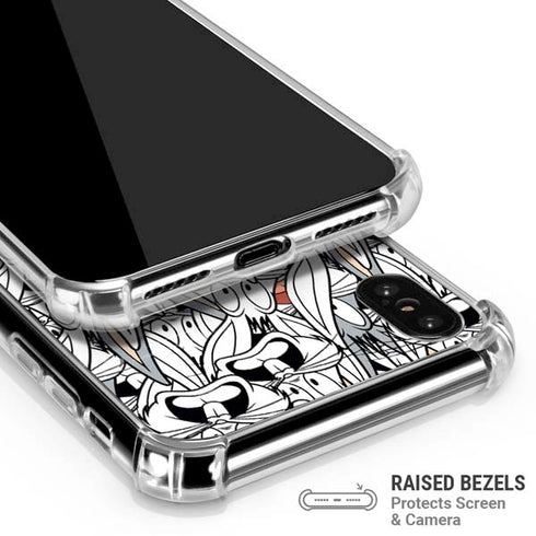 Looney Tunes Bugs Bunny Super Sized iPhone X/XS Clear Case