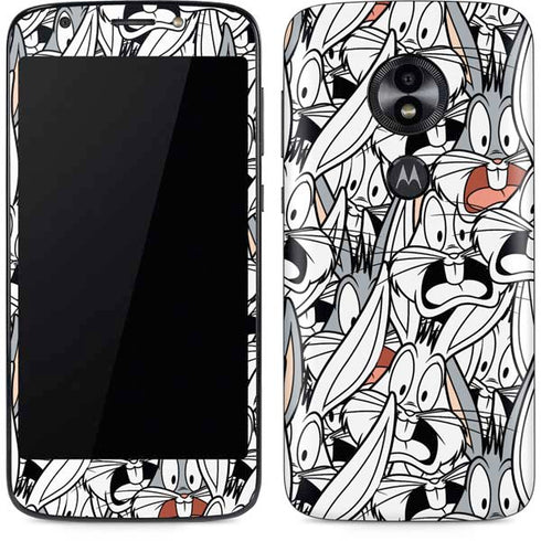 Looney Tunes Bugs Bunny Super Sized Moto E5 Play Skin