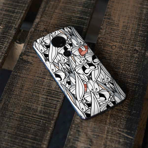 Looney Tunes Bugs Bunny Super Sized Moto E5 Plus Skin