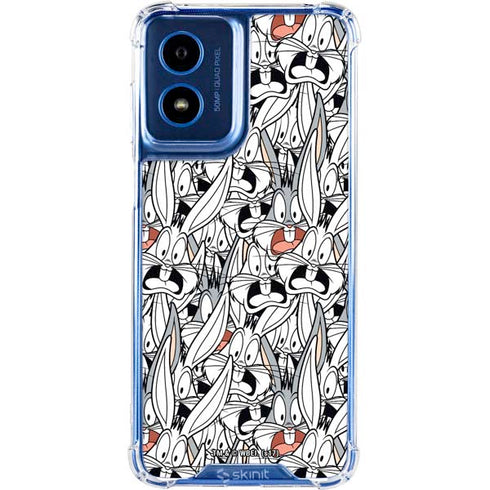 Looney Tunes Bugs Bunny Super Sized Moto G 5G (2024) Clear Case