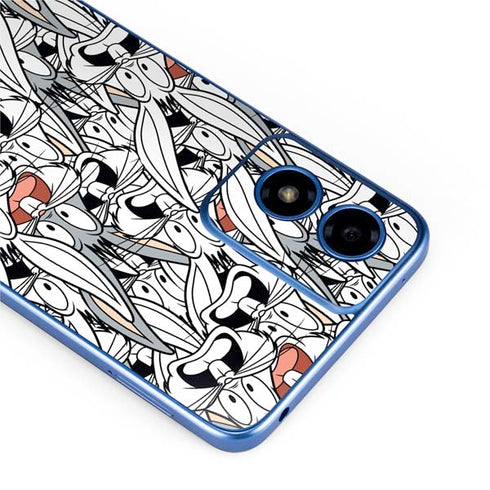 Looney Tunes Bugs Bunny Super Sized Moto G Play 4G (2024) Skin