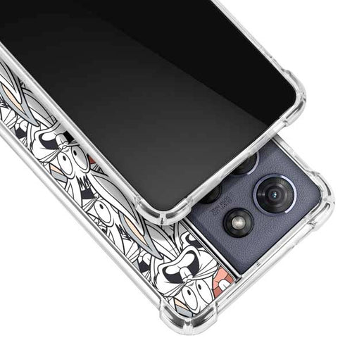 Looney Tunes Bugs Bunny Super Sized Moto G Stylus 5G (2025) Clear Case