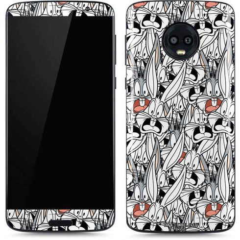 Looney Tunes Bugs Bunny Super Sized Moto G6 Skin