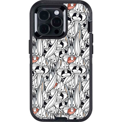 Looney Tunes Bugs Bunny Super Sized Otterbox Defender iPhone Skin