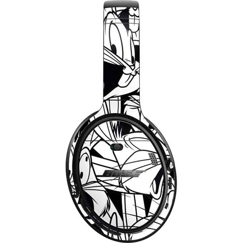 Looney Tunes Bugs Bunny Super Sized Pattern Bose QuietComfort 35 II Headphones Skin