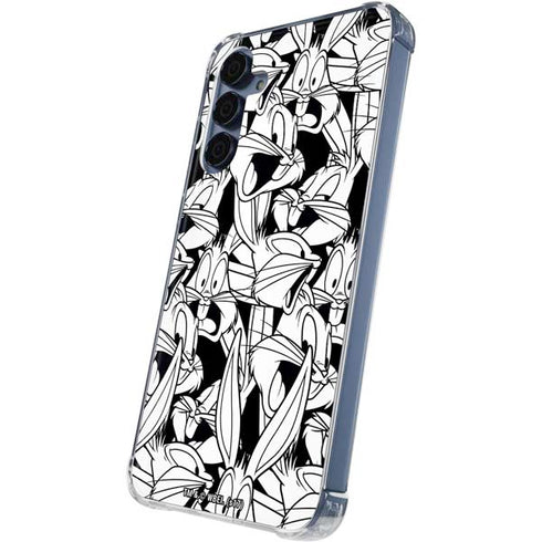 Looney Tunes Bugs Bunny Super Sized Pattern Galaxy A35 5G Clear Case