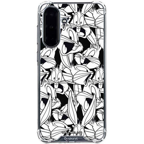 Looney Tunes Bugs Bunny Super Sized Pattern Galaxy A36 5G Clear Case
