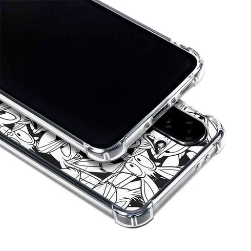 Looney Tunes Bugs Bunny Super Sized Pattern Galaxy A36 5G Clear Case