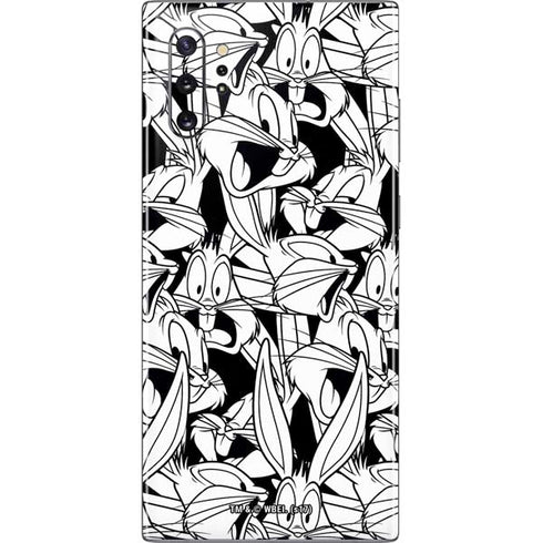 Looney Tunes Bugs Bunny Super Sized Pattern Galaxy Note 10 Plus Skin