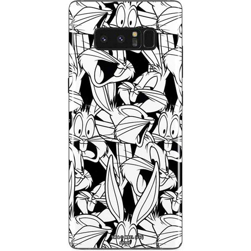 Looney Tunes Bugs Bunny Super Sized Pattern Galaxy Note 8 Skin