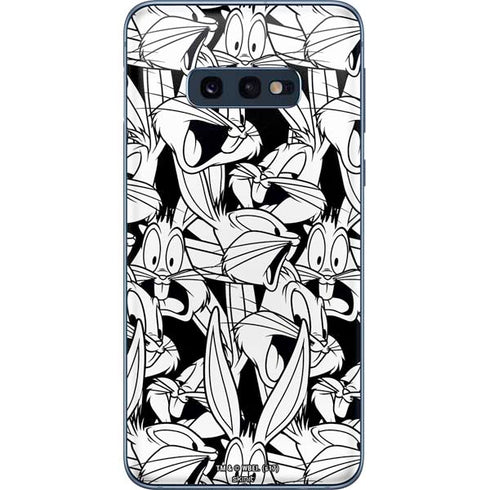 Looney Tunes Bugs Bunny Super Sized Pattern Galaxy S10e Skin