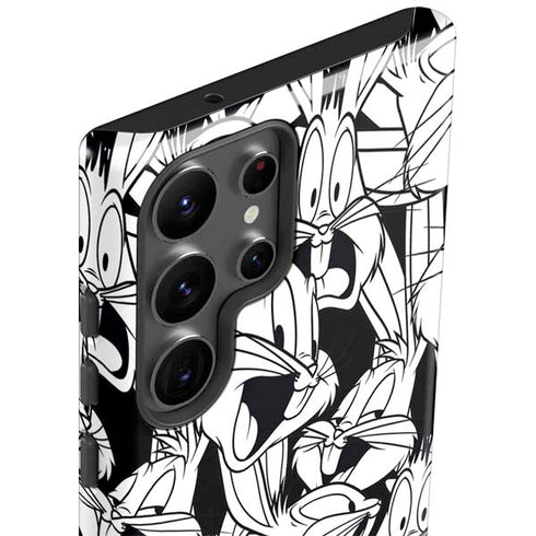 Looney Tunes Bugs Bunny Super Sized Pattern Galaxy S23 Ultra Pro Case